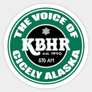 kbhr northern exposure Sticker